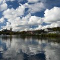 Blick vom Anleger Segelzentrum auf Plön