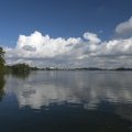 Blick vom Anleger Prinzeninsel auf Plön